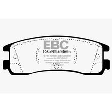 Load image into Gallery viewer, 08-09-Buick-Allure-(Canada)-5.3-Yellowstuff-Rear-Brake-Pads