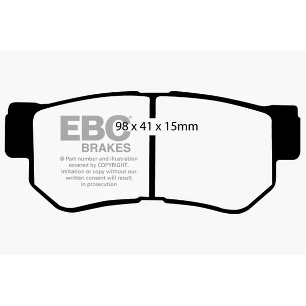 08-09-Hyundai-Azera-3.3-Greenstuff-Rear-Brake-Pads