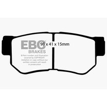Load image into Gallery viewer, 08-09-Hyundai-Azera-3.3-Greenstuff-Rear-Brake-Pads