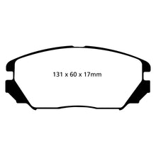 Load image into Gallery viewer, 08-09-Hyundai-Azera-3.3-Greenstuff-Front-Brake-Pads