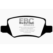Load image into Gallery viewer, 08-09-Mercedes-Benz-B200-2.0-Greenstuff-Rear-Brake-Pads