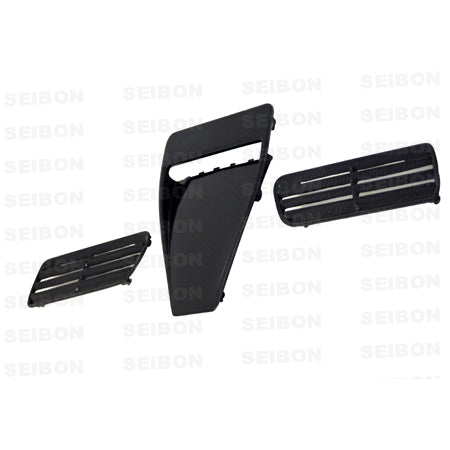 08-09-Mitsubishi-Evo-X-Carbon-Fiber-Hood-Scoop---Only-Fits-Oem-Hoods-(Not--Hoods)