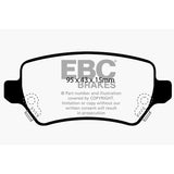 EBC DP41447R Yellowstuff Street And Track Brake Pads