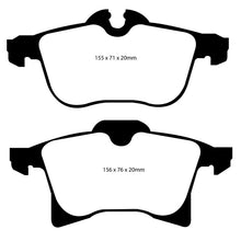 Load image into Gallery viewer, 08-09-Saturn-Astra-1.8-Yellowstuff-Front-Brake-Pads