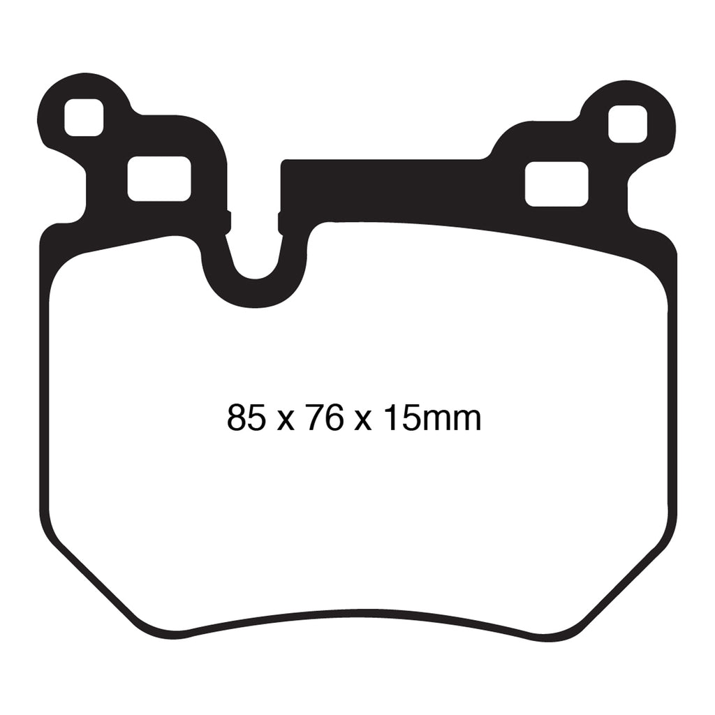 08-10-Bmw-135-3.0-Twin-Turbo-Redstuff-Rear-Brake-Pads