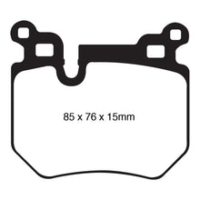 Load image into Gallery viewer, 08-10-Bmw-135-3.0-Twin-Turbo-Greenstuff-Rear-Brake-Pads