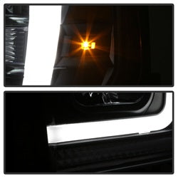 08-10-Ford-F-250-Projector-Headlights-V2---Light-Bar-Drl-Led---Black-Pro-Yd-Fs08v2-Lb-Bk