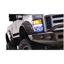 Load image into Gallery viewer, 08-10-Ford-F-250-Super-Duty-Cutout-Style-Flares-2Pc---Black
