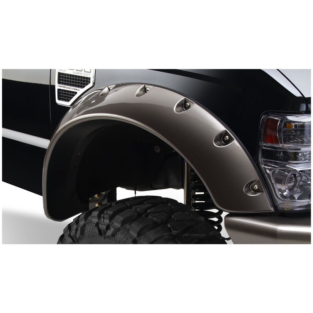 08-10-Ford-F-250-Super-Duty-Cutout-Style-Flares-2Pc---Black