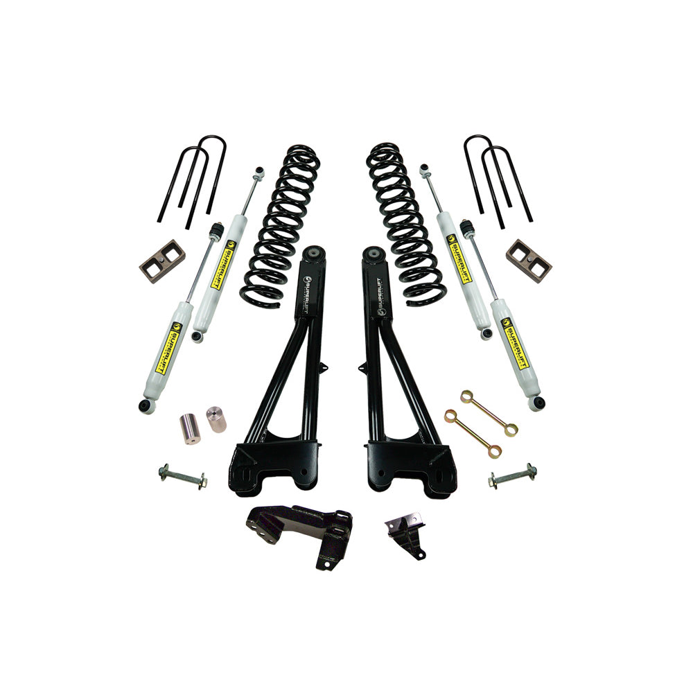 08-10-Ford-F-250F-350-Superduty-4Wd-4In-Lift-Kit-W-Repl-Radius-Arms---Shocks