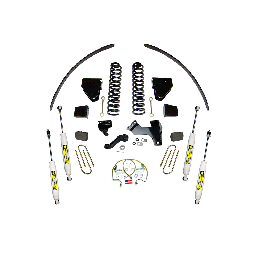 08-10-Ford-F-250F-350-Superduty-4Wd-6In-Lift-Kit-W--Shocks