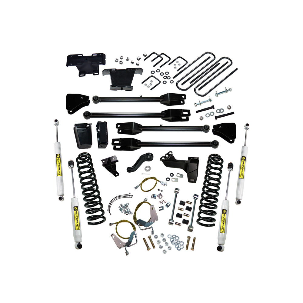 08-10-Ford-F-250F-350-Superduty-4Wd-6In-Lift-Kit-W-4-Link-Conversion---Shocks