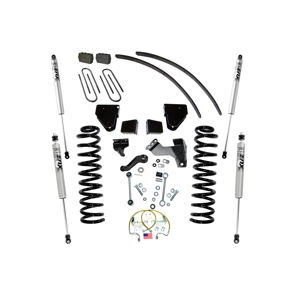 08-10-Ford-F-250F-350-Superduty-4Wd-Diesel-6In-Lift-Kit-W-Fox-2.0-Shocks