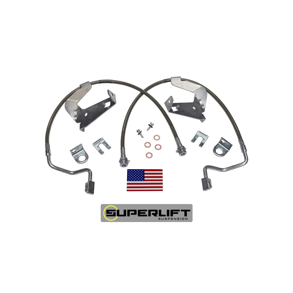 08-10-Ford-F-250F-350-W-2-4In-Lift-Kit-(Pair)-Bullet-Proof-Brake-Hoses