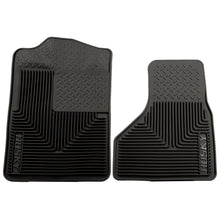 Load image into Gallery viewer, 08-10-Ford-F-250F-350F-450-Superduty-Heavy-Duty-Black-Front-Floor-Mats