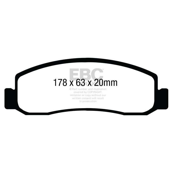 08-10-Ford-F250-(Inc-Super-Duty)-5.4-(2Wd)-Greenstuff-Front-Brake-Pads