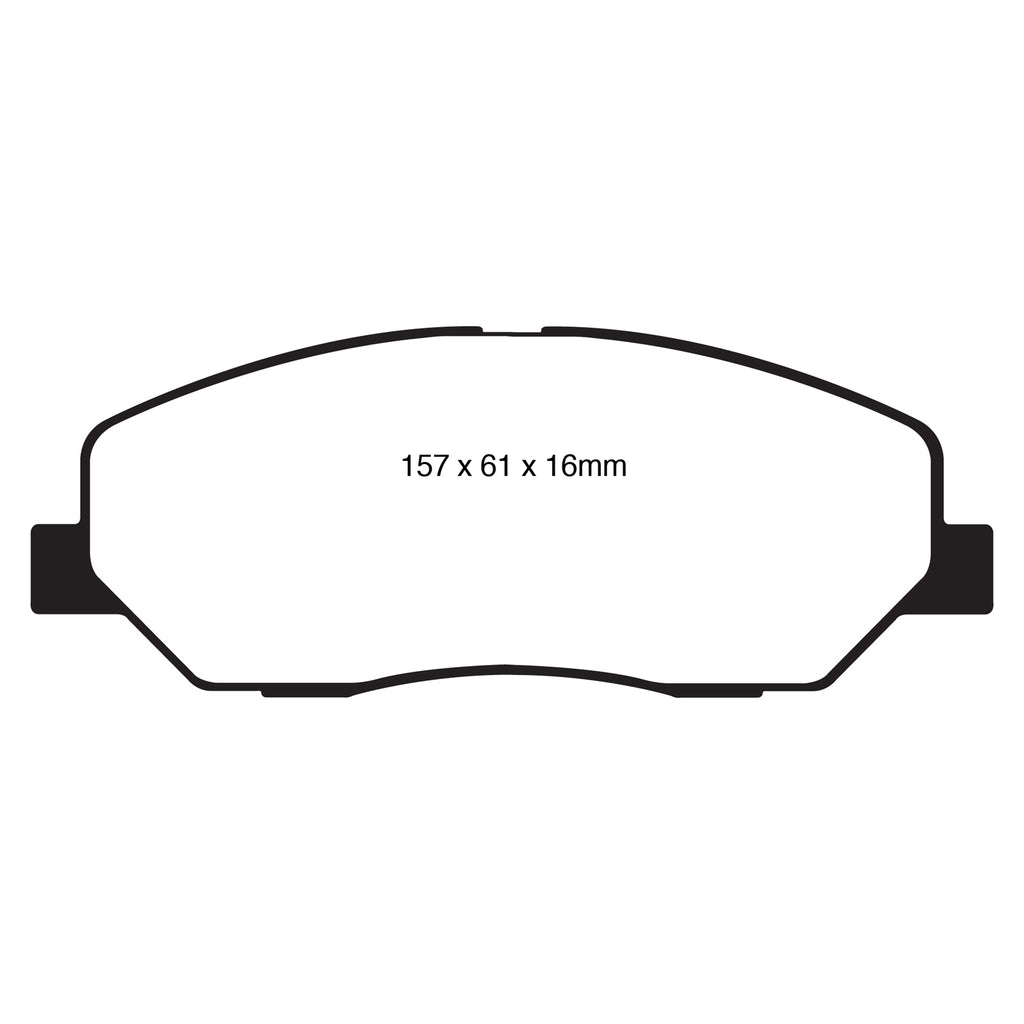 08-10-Hyundai-Genesis-3.8-Redstuff-Front-Brake-Pads