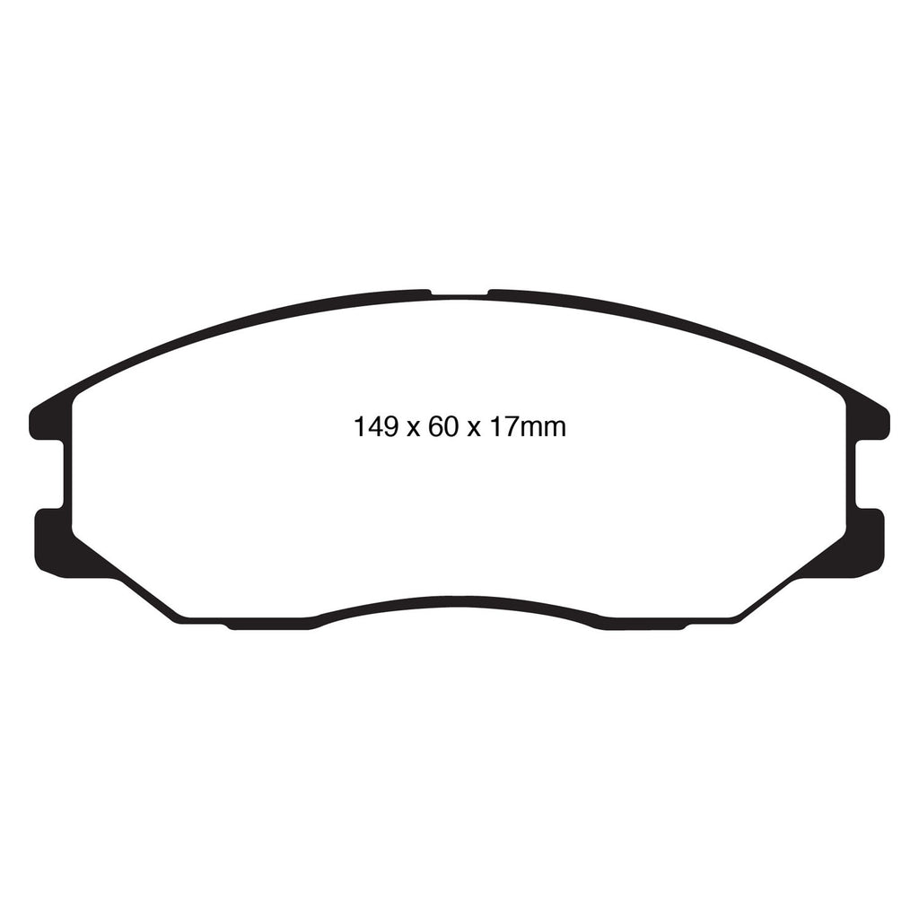 08-10-Kia-Sorento-3.3-Greenstuff-Front-Brake-Pads