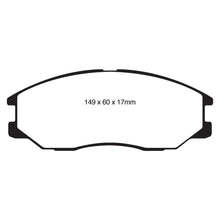 Load image into Gallery viewer, 08-10-Kia-Sorento-3.3-Greenstuff-Front-Brake-Pads
