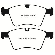 Load image into Gallery viewer, 08-10-Mercedes-Benz-Gl320-3.0-Td-(373Mm-Front-Rotors)-Greenstuff-Front-Brake-Pads