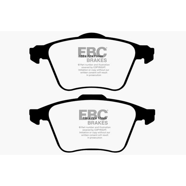 08-10-Volvo-S60-2.5-Turbo-T5-Yellowstuff-Front-Brake-Pads