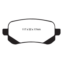 Load image into Gallery viewer, 08-11-Chrysler-Town--Country-3.3-Ultimax2-Rear-Brake-Pads