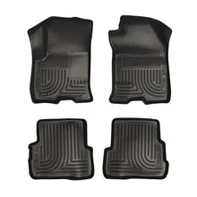 Load image into Gallery viewer, 08-11-Ford-Focus-Weatherbeater-Combo-Black-Floor-Liners