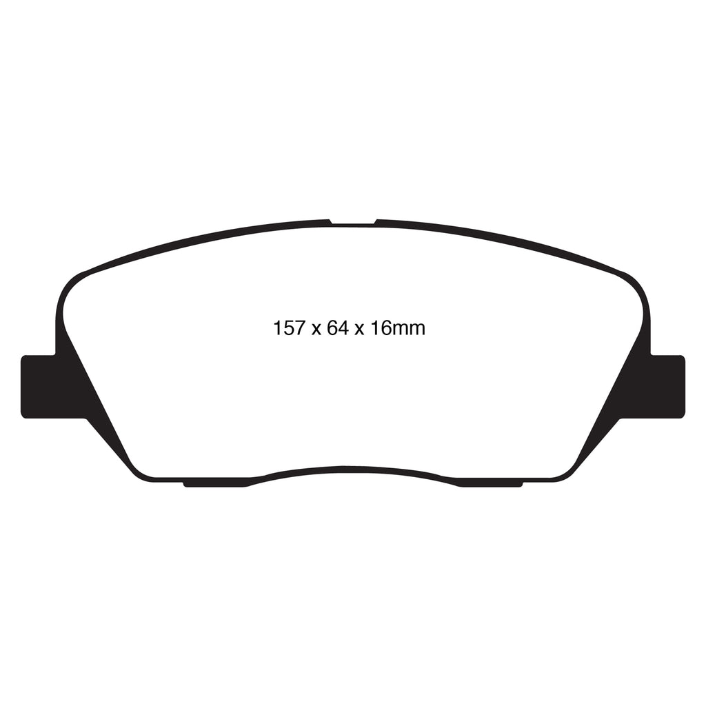 08-11-Kia-Borrego-3.8-Redstuff-Front-Brake-Pads