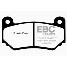 Load image into Gallery viewer, 08-11-Lotus-Exige-1.8-Supercharged-(240)-Greenstuff-Front-Brake-Pads