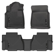 Load image into Gallery viewer, 08-11-Toyota-Sequoia-Weatherbeater-Front--2Nd-Seat-Floor-Liners-(Black)