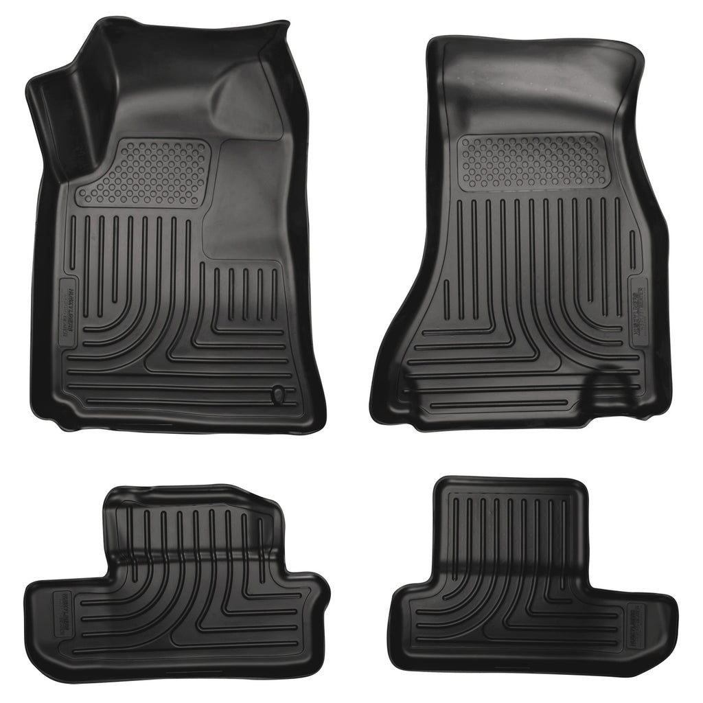 08-12-Dodge-Challenger-Weatherbeater-Combo-Black-Floor-Liners