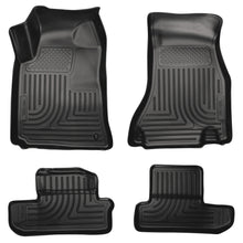 Load image into Gallery viewer, 08-12-Dodge-Challenger-Weatherbeater-Combo-Black-Floor-Liners
