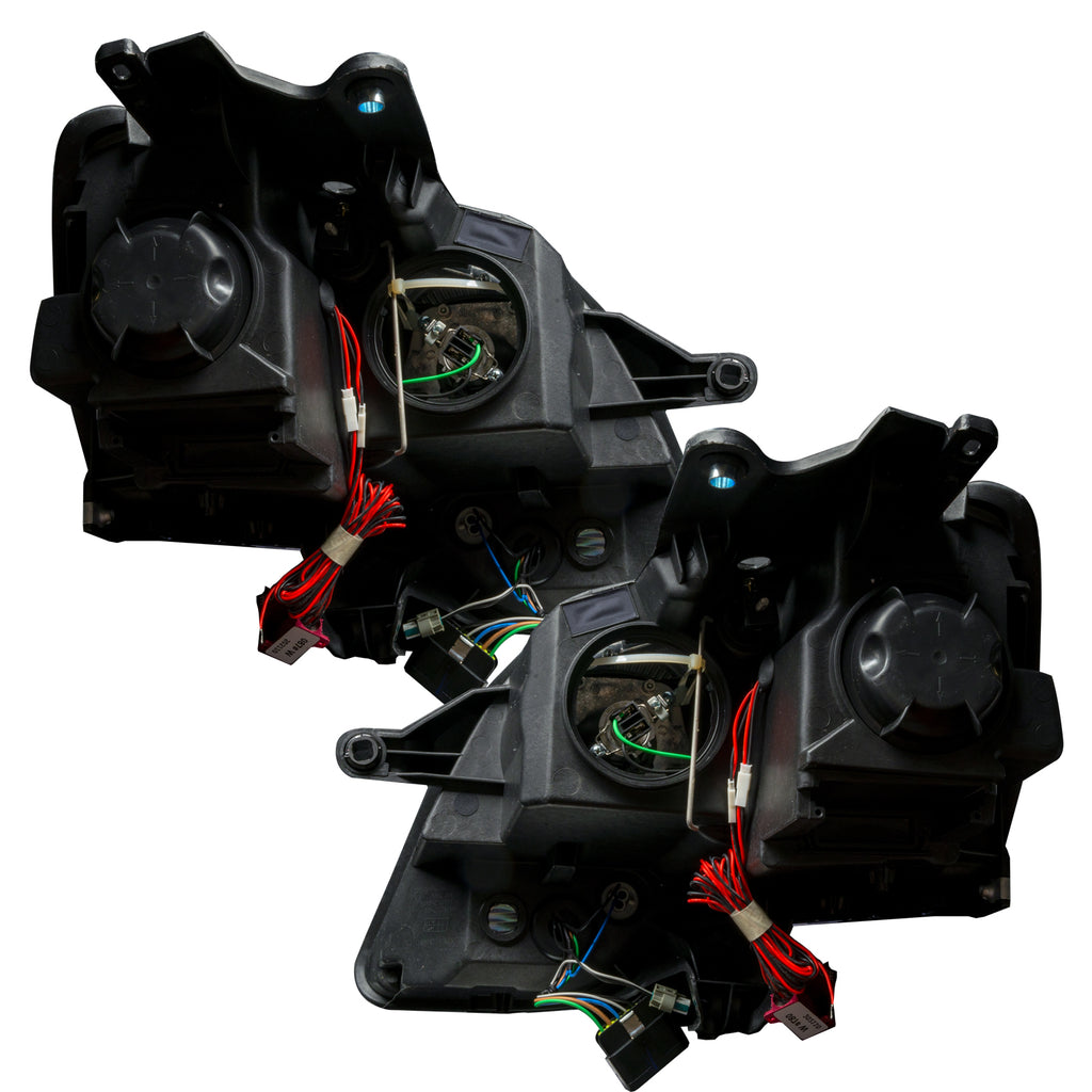 08-12-Gmc-Acadia-Non-Hid-Pre-Assembled-Led-Halo-Headlights---(2Nd-Design)--Amber