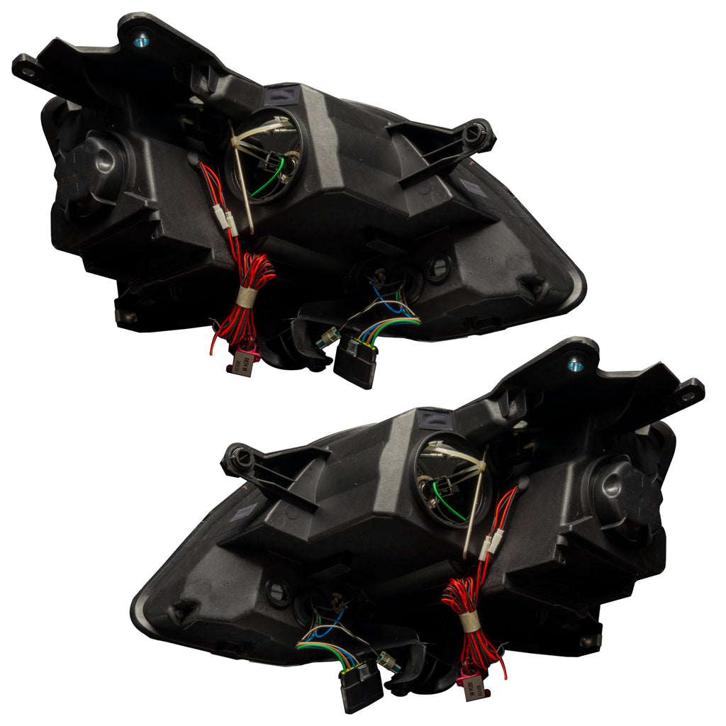 08-12-Gmc-Acadia-Non-Hid-Pre-Assembled-Led-Halo-Headlights---(2Nd-Design)--Amber