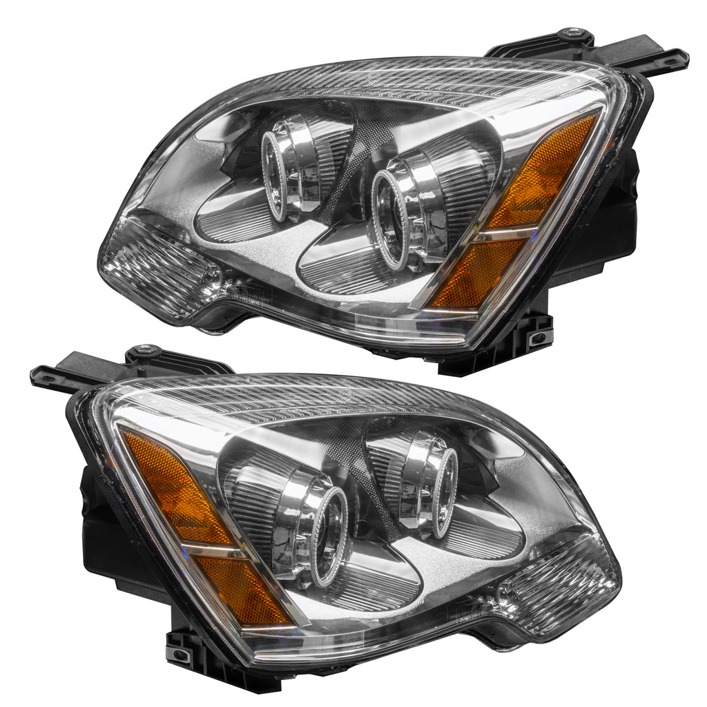 08-12-Gmc-Acadia-Non-Hid-Pre-Assembled-Led-Halo-Headlights---(2Nd-Design)--Amber