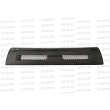 Load image into Gallery viewer, 08-12-Mitsubishi-Lancer-Evo-X-Shaved-Emblem-Carbon-Fiber-Front-Grill-Does-Not-Fit-Mr-Model