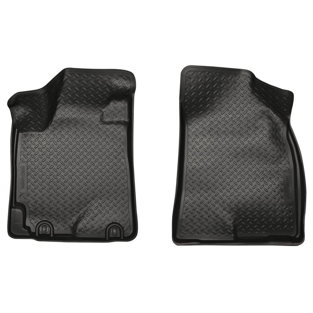 08-12-Toyota-Highlander-(BaseHybrid)-Classic-Style-Black-Floor-Liners