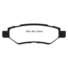 Load image into Gallery viewer, 08-13-Cadillac-Cts-3.0-Greenstuff-Rear-Brake-Pads