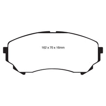 Load image into Gallery viewer, 08-13-Cadillac-Cts-3.6-(315Mm-Rear-Rotors)-Yellowstuff-Front-Brake-Pads