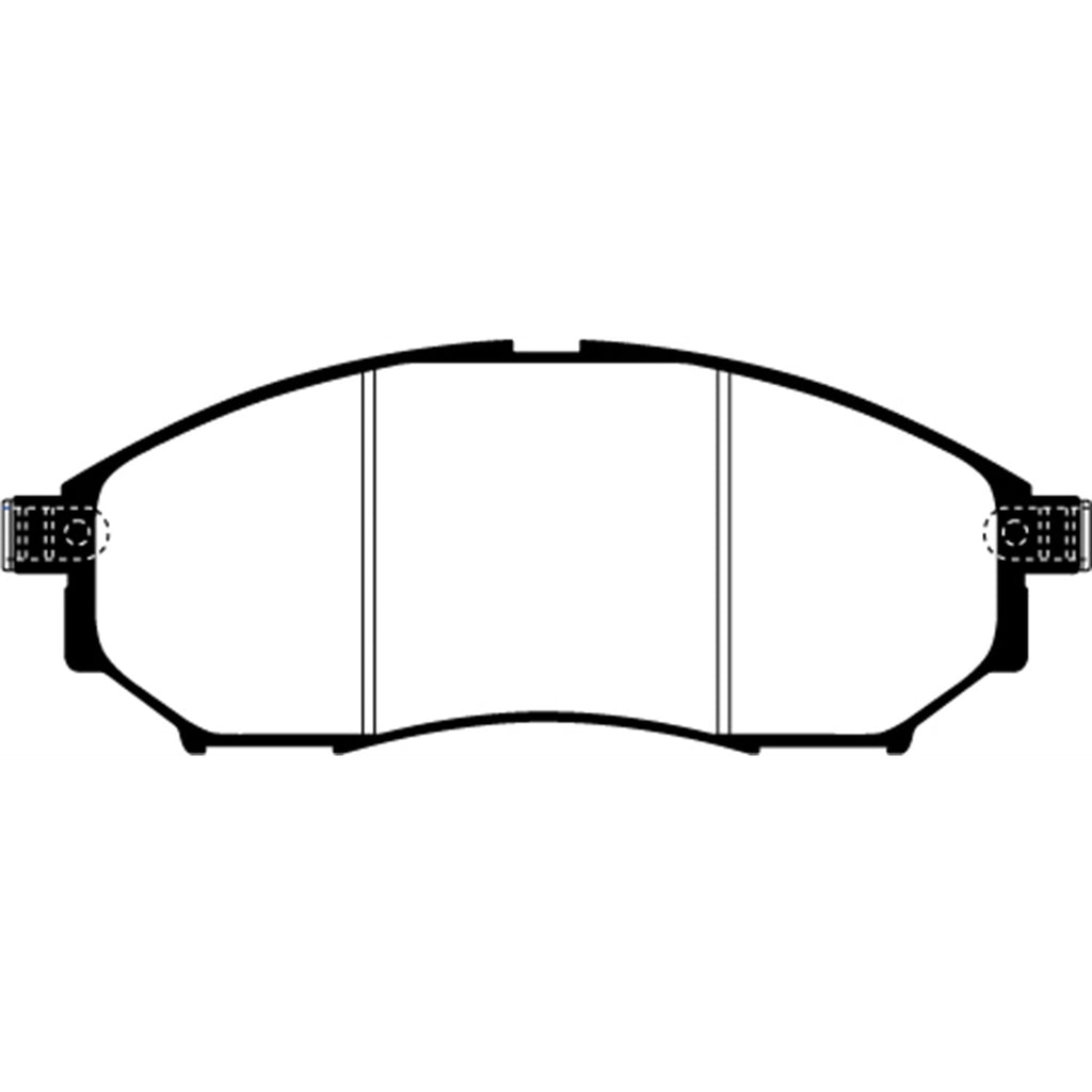 08-13-Infiniti-Ex35-3.5-Greenstuff-Front-Brake-Pads