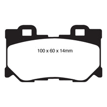 Load image into Gallery viewer, 08-13-Infiniti-Fx50-5.0-Yellowstuff-Rear-Brake-Pads