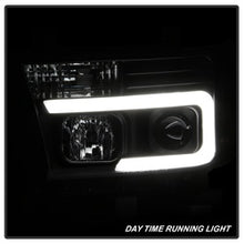 Load image into Gallery viewer, 08-13-Toyota-Sequoia-Projector-Headlights---Light-Bar-Drl---Black-Pro-Yd-Ttu07v2-Lb-Bk