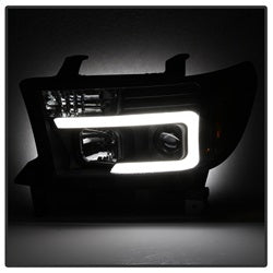 08-13-Toyota-Sequoia-Projector-Headlights---Light-Bar-Drl---Black-Pro-Yd-Ttu07v2-Lb-Bk