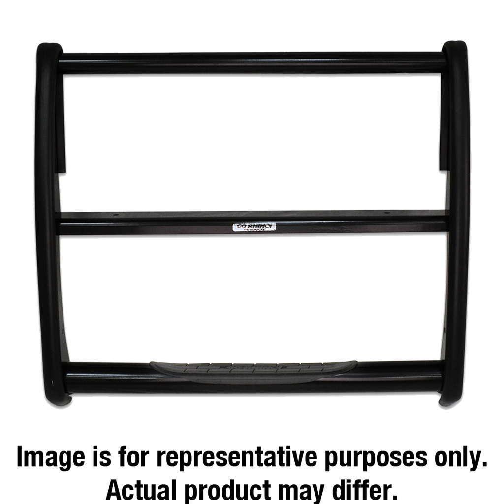 08-14-Ford-E-250E-350-Econoline-Van-3000-Series-Stepguard---Black-(Grille-Guard-Only)