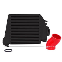Load image into Gallery viewer, 08-14-Subaru-Wrx-Top-Mount-Intercooler-Kit---Powder-Coated-Black--Red-Hoses