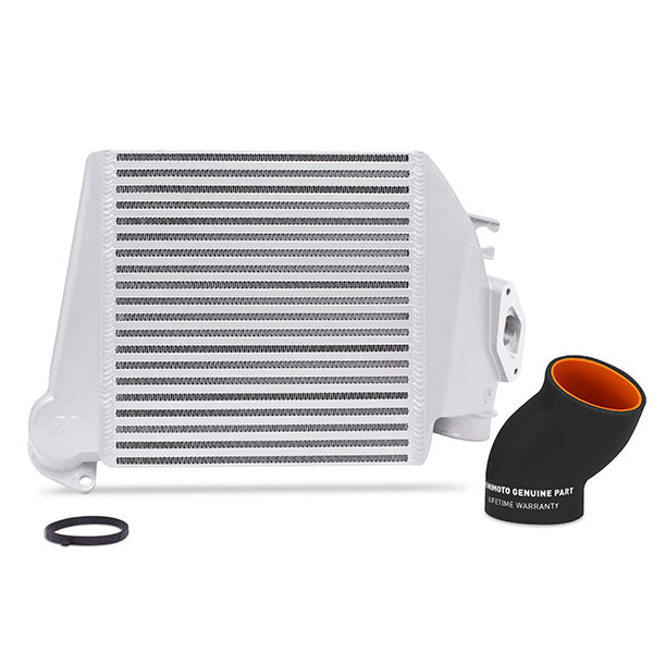08-14-Subaru-Wrx-Top-Mount-Intercooler-Kit---Powder-Coated-Silver--Black-Hoses