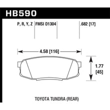 Load image into Gallery viewer, 08-14-Toyota-Land-Cruiser-Ceramic-Street-Rear-Brake-Pads
