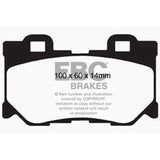 EBC DP51824NDX Bluestuff NDX Full Race Brake Pads