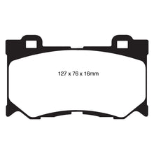 Load image into Gallery viewer, 08-15-Infiniti-G37-3.7-Greenstuff-Front-Brake-Pads