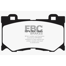Load image into Gallery viewer, 08-15-Infiniti-G37-3.7-Greenstuff-Front-Brake-Pads